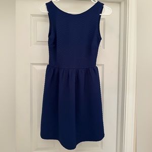 Royal Blue Short Dress